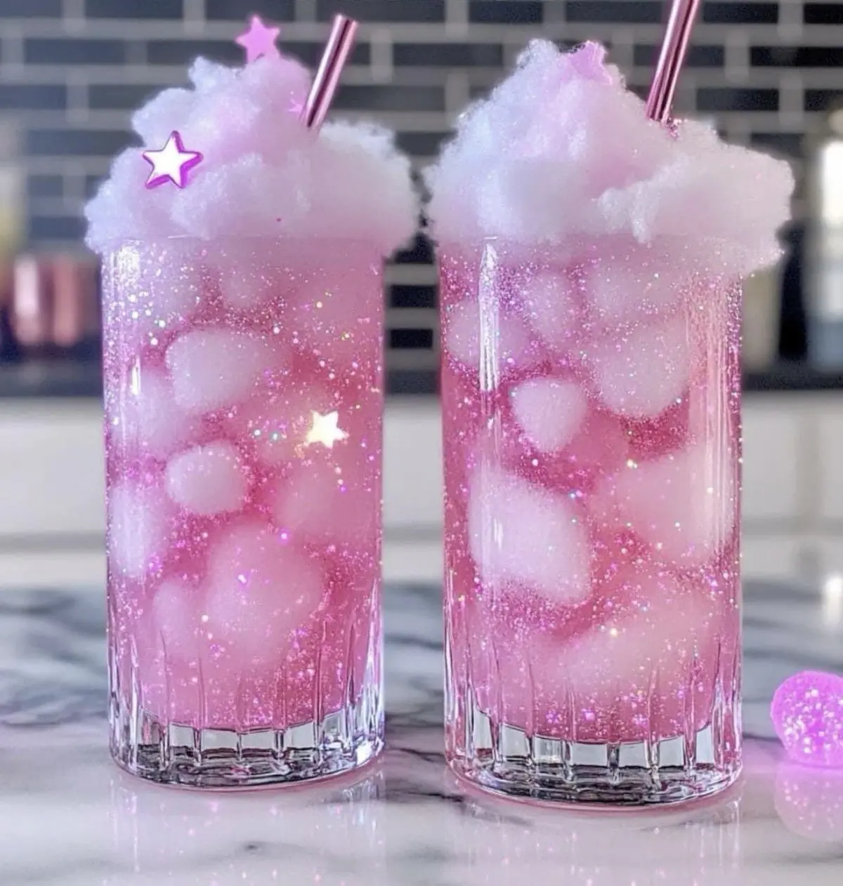 ππ Pink Cotton Candy Grape Cocktail πβ¨