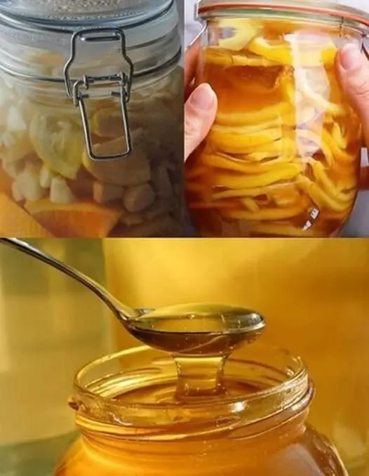 Honey, Lemon Juice, Onion, Garlic, and Grated Ginger β A Powerful Natural Remedy