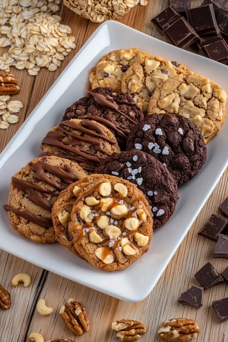 🍫 Ferrero Rocher-Inspired Cookies 🌰