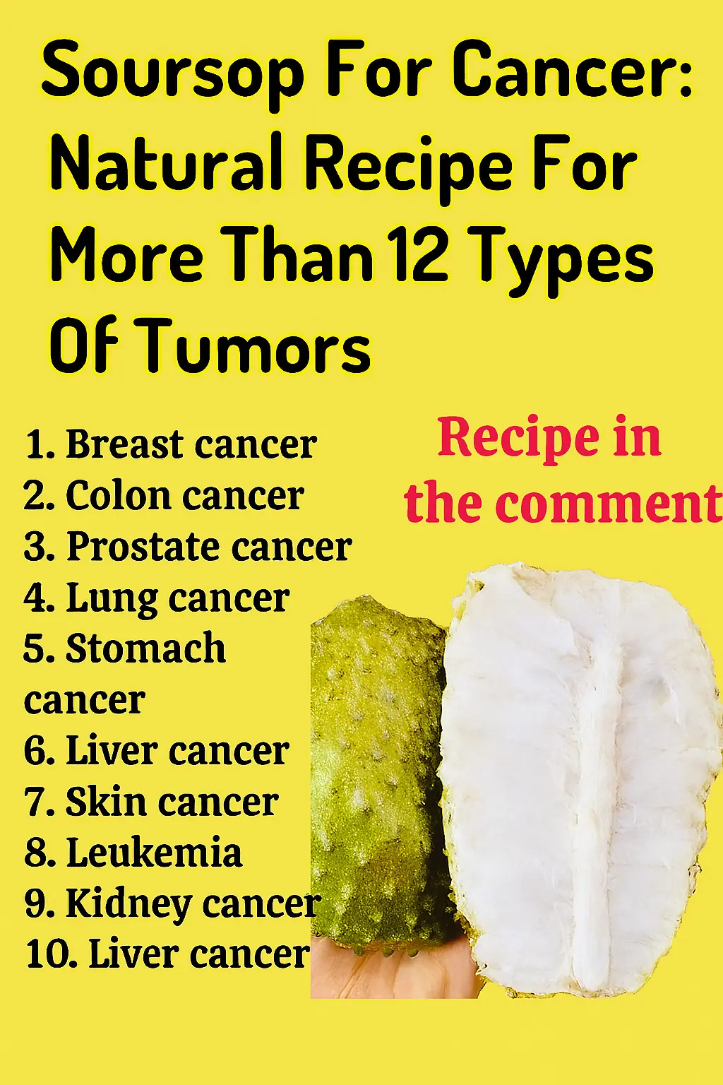Guanabana: A Powerful Natural Ally Against Cancer