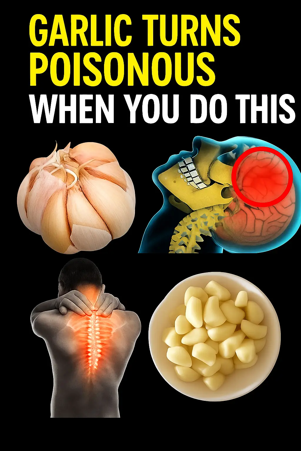 Avoid Garlic! 8 Health Problems That Can Get Worse