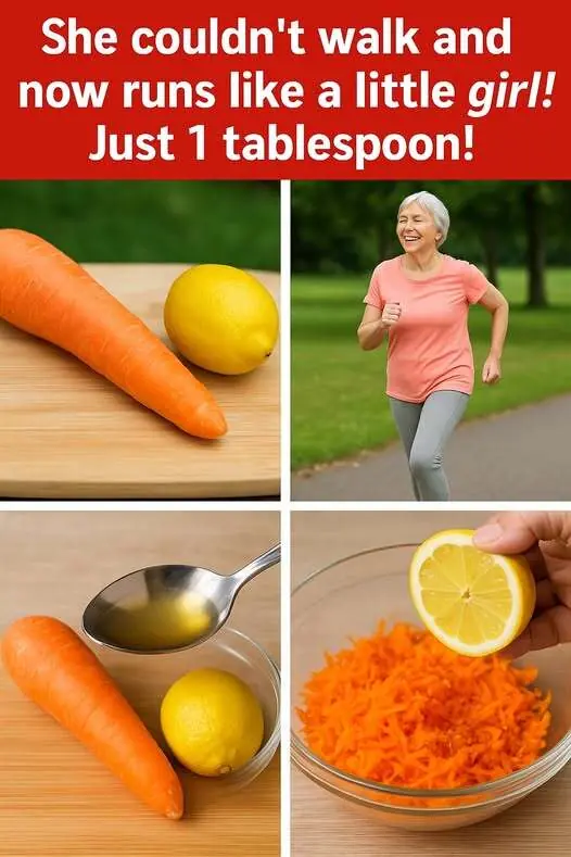 Rediscover Mobility with Lemon and Carrot Remedy