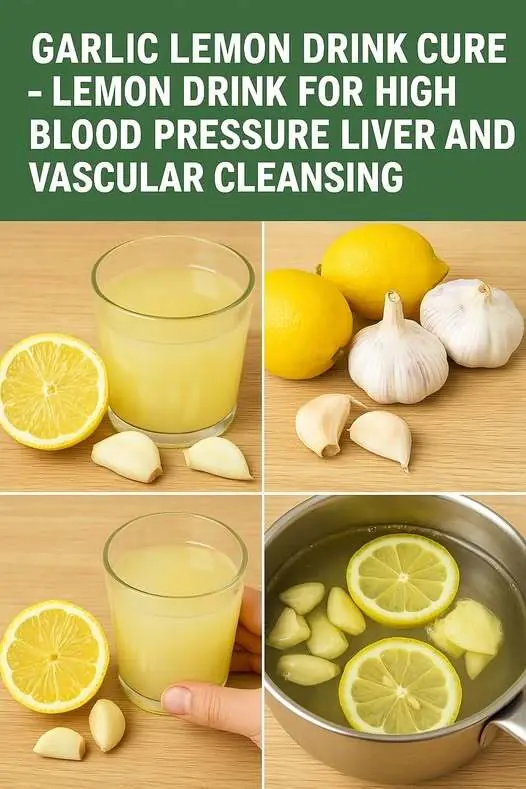 Garlic Lemon Drink: The Natural Remedy for a Healthier You!