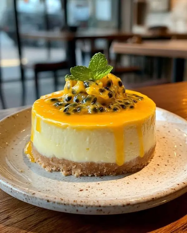 ππ Passionfruit Drip Mini Cheesecakes ππ