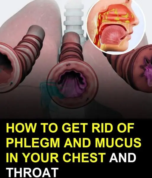 How to Naturally Clear Phlegm and Mucus from Chest and Throat