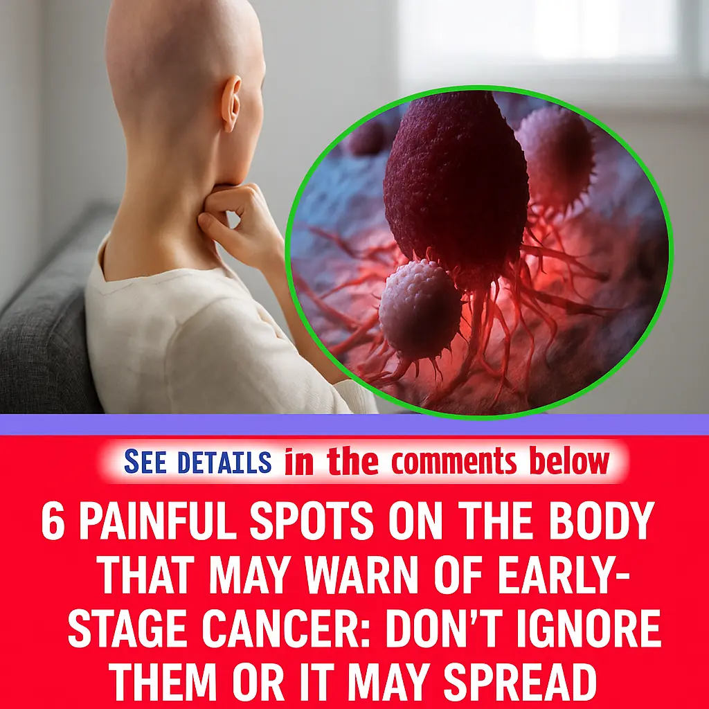 6 Painful Areas on the Body That Warn of Early-Stage Cancer: Don’t Delay or It May Spread