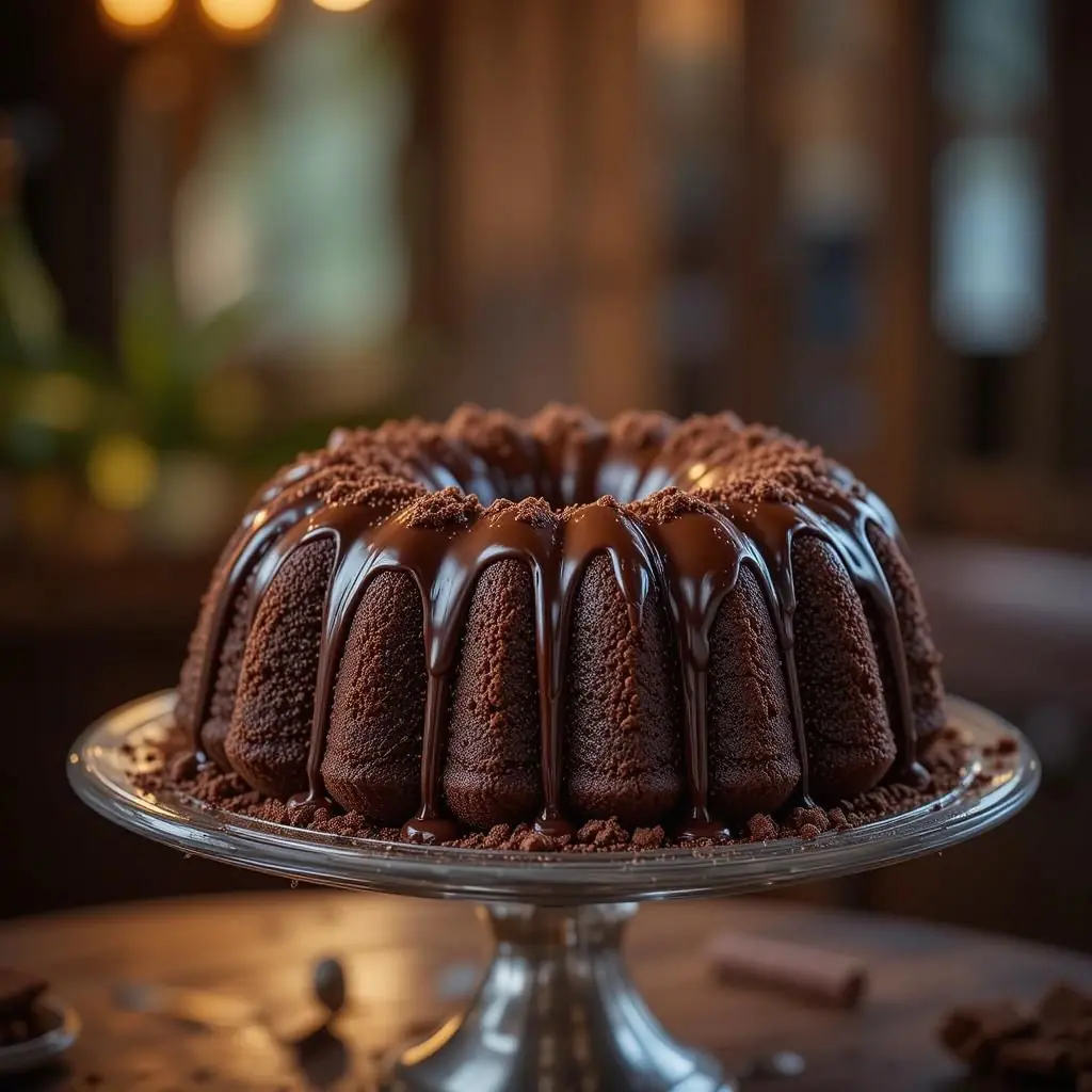 💕😋 Classic Chocolate Pound Cake 😋💕