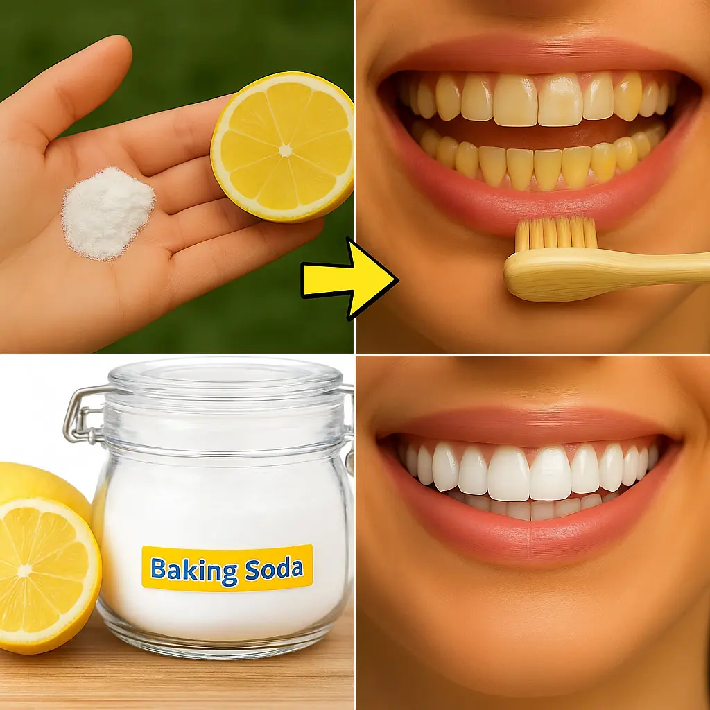 The Sparkling Secret in Your Kitchen: Lemon and Baking Soda for a Dazzling Smile