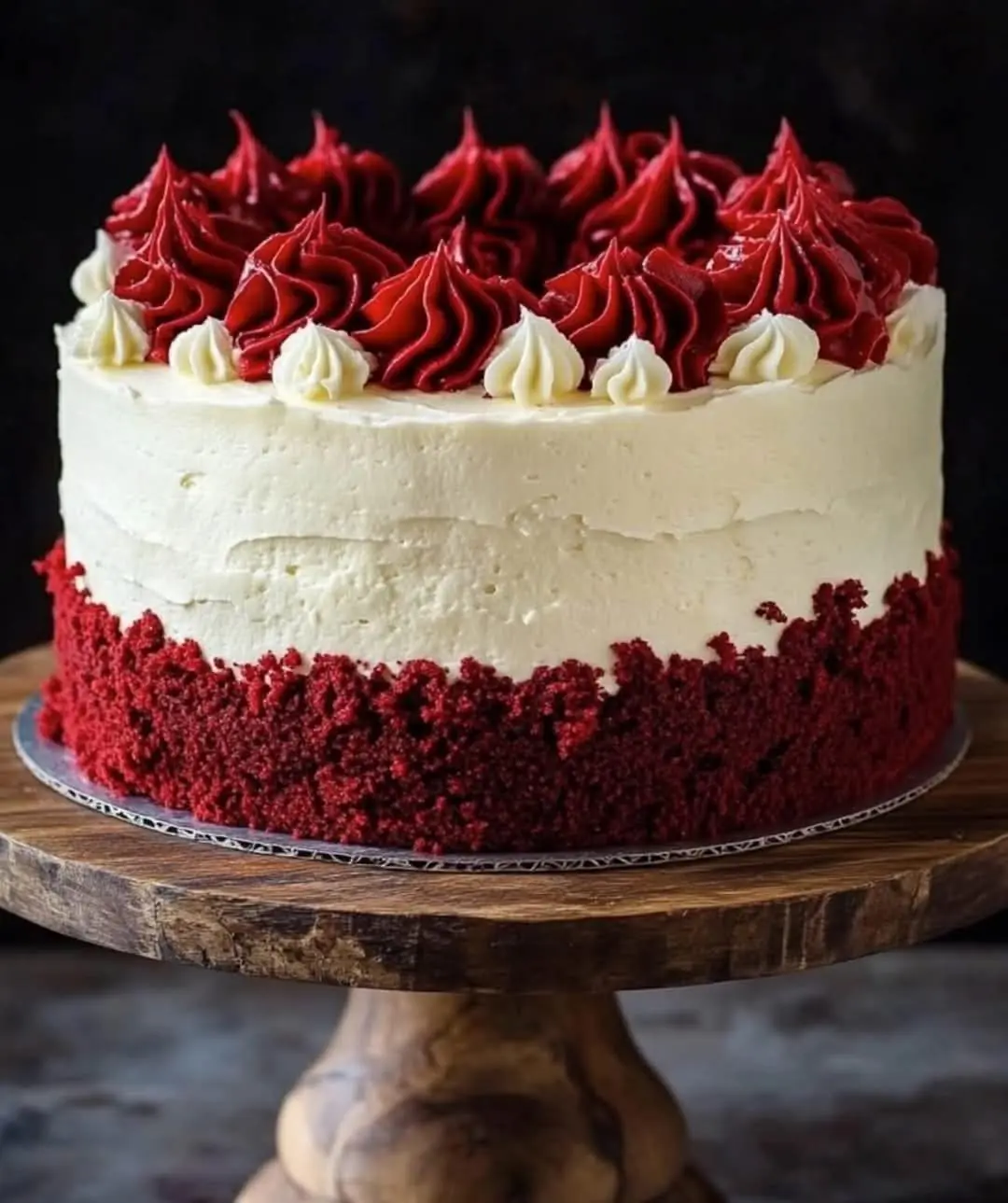 โค๏ธ Red Velvet Buttermilk Cake with Cream Cheese Frosting