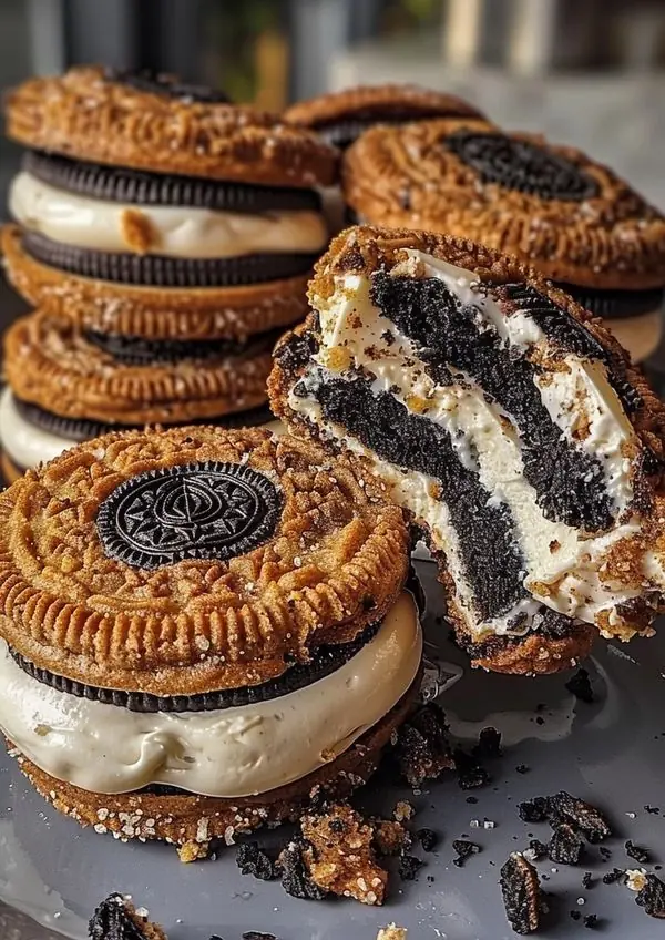 🍪 Cookies & Cream Cheesecake Deep-Fried Oreos 🍪