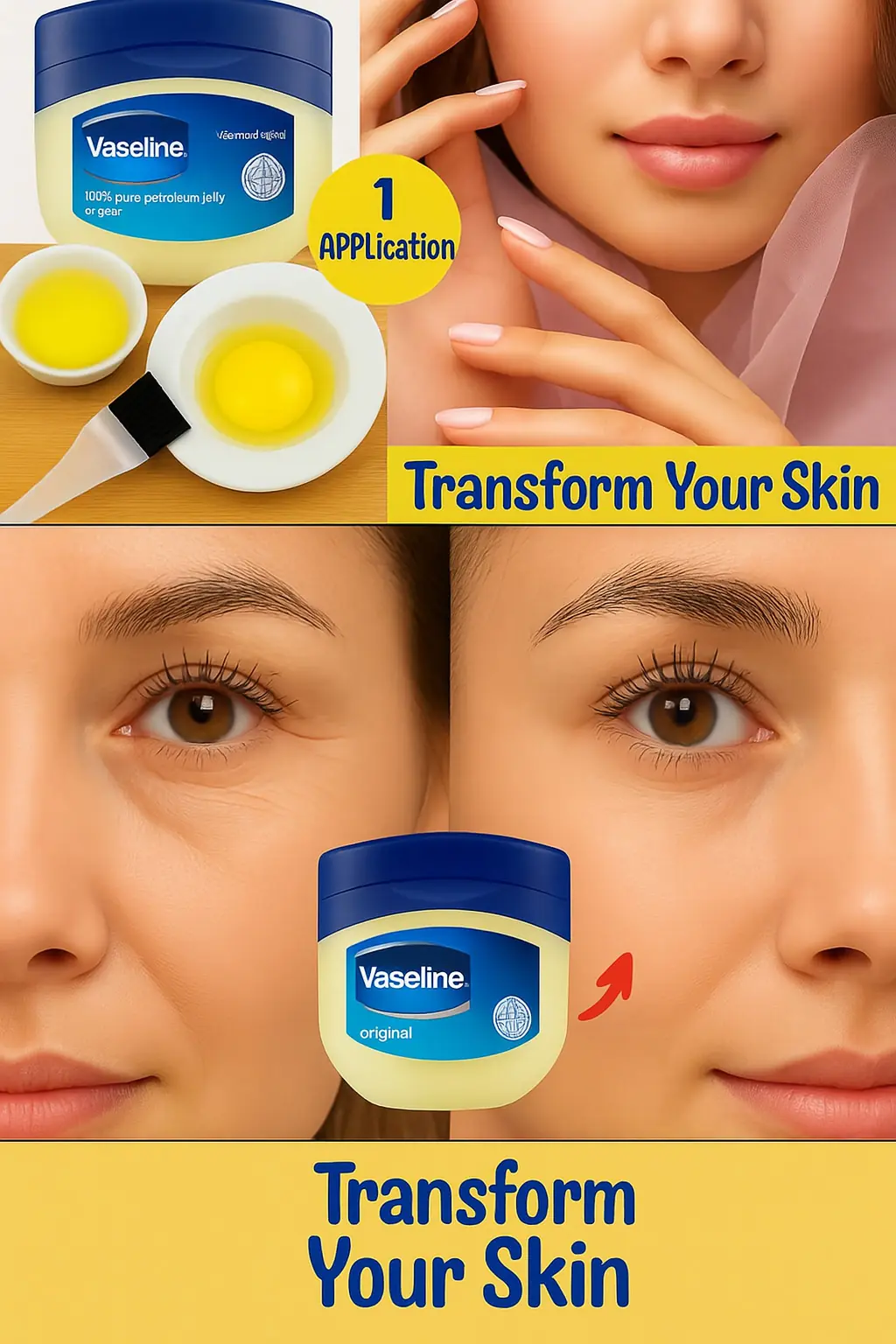 8 Vaseline Hacks That Will Transform Your Health and Beauty Routine! 😱