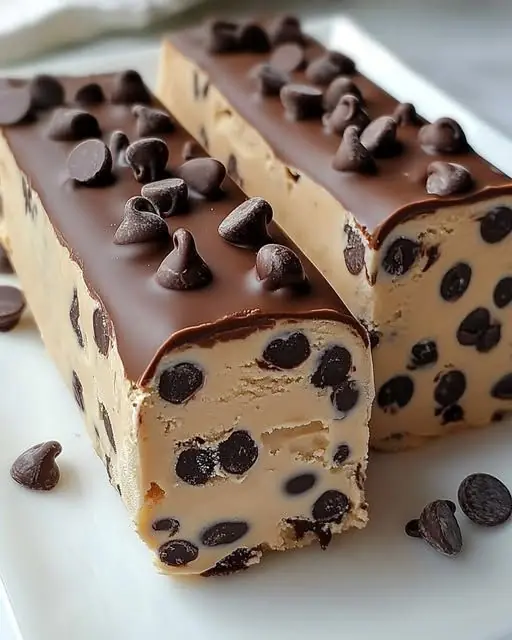 🍪 Chocolate Chip Cookie Dough Bars