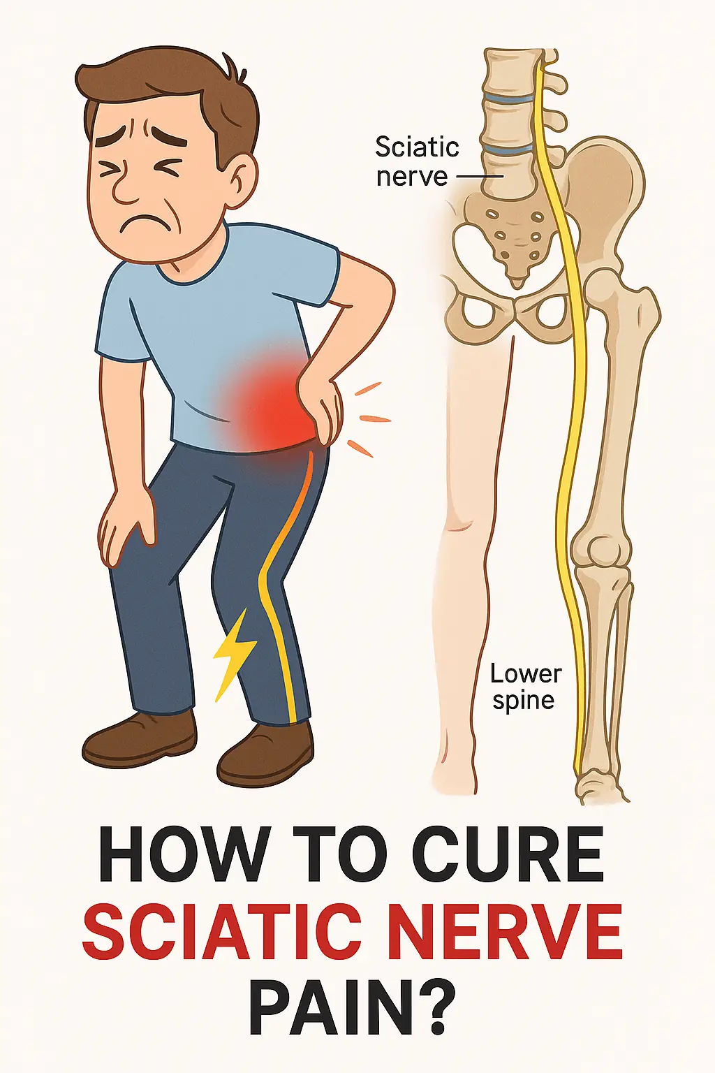 How to Cure Sciatic Nerve Pain: A Guide to Natural Remedies