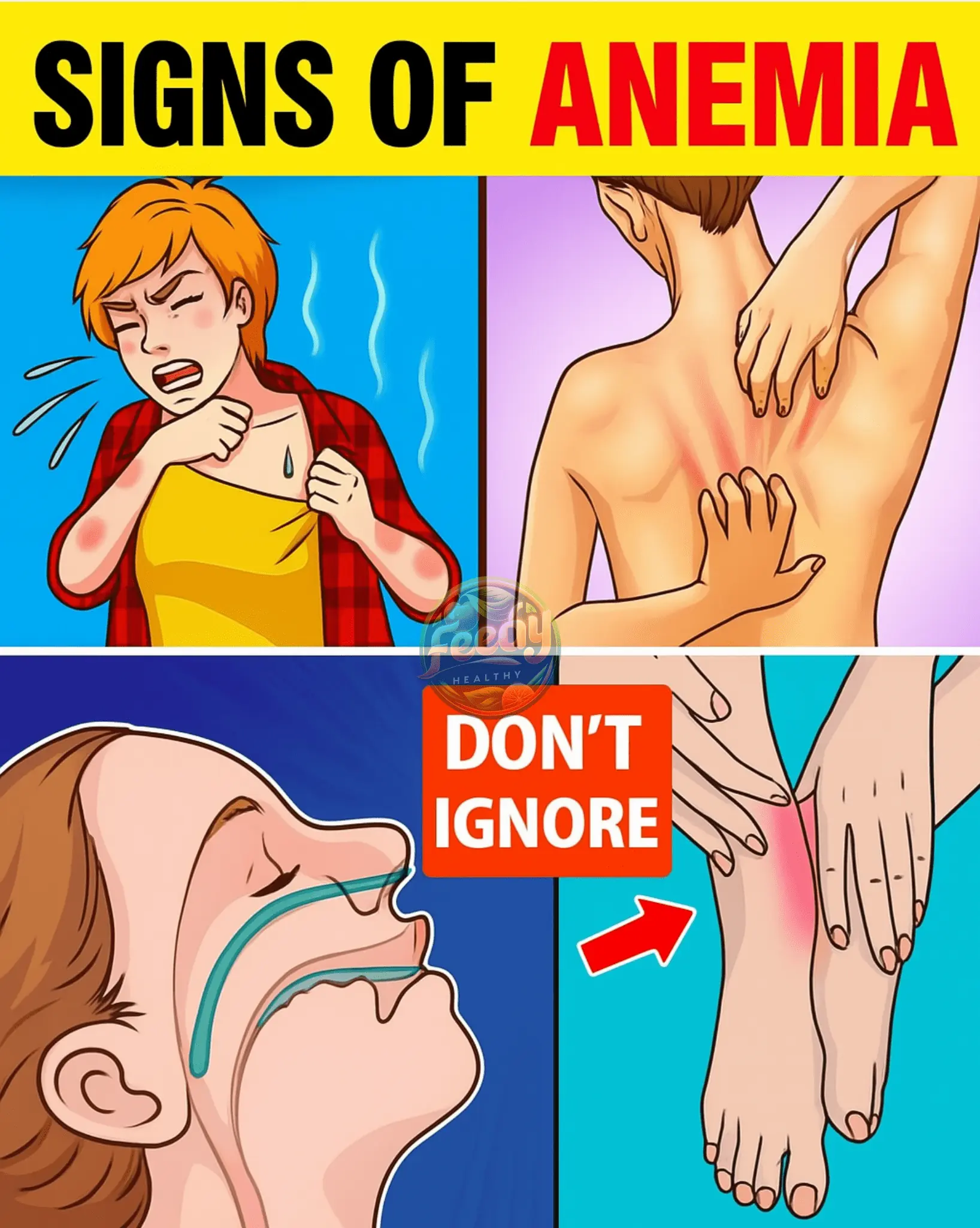 Silent Symptoms of Anemia You Should Never Ignore