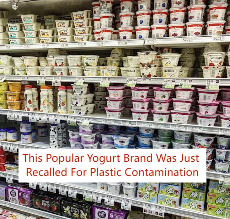 Check Your Fridge—This Popular Yogurt Brand Was Just Recalled for Plastic Contamination