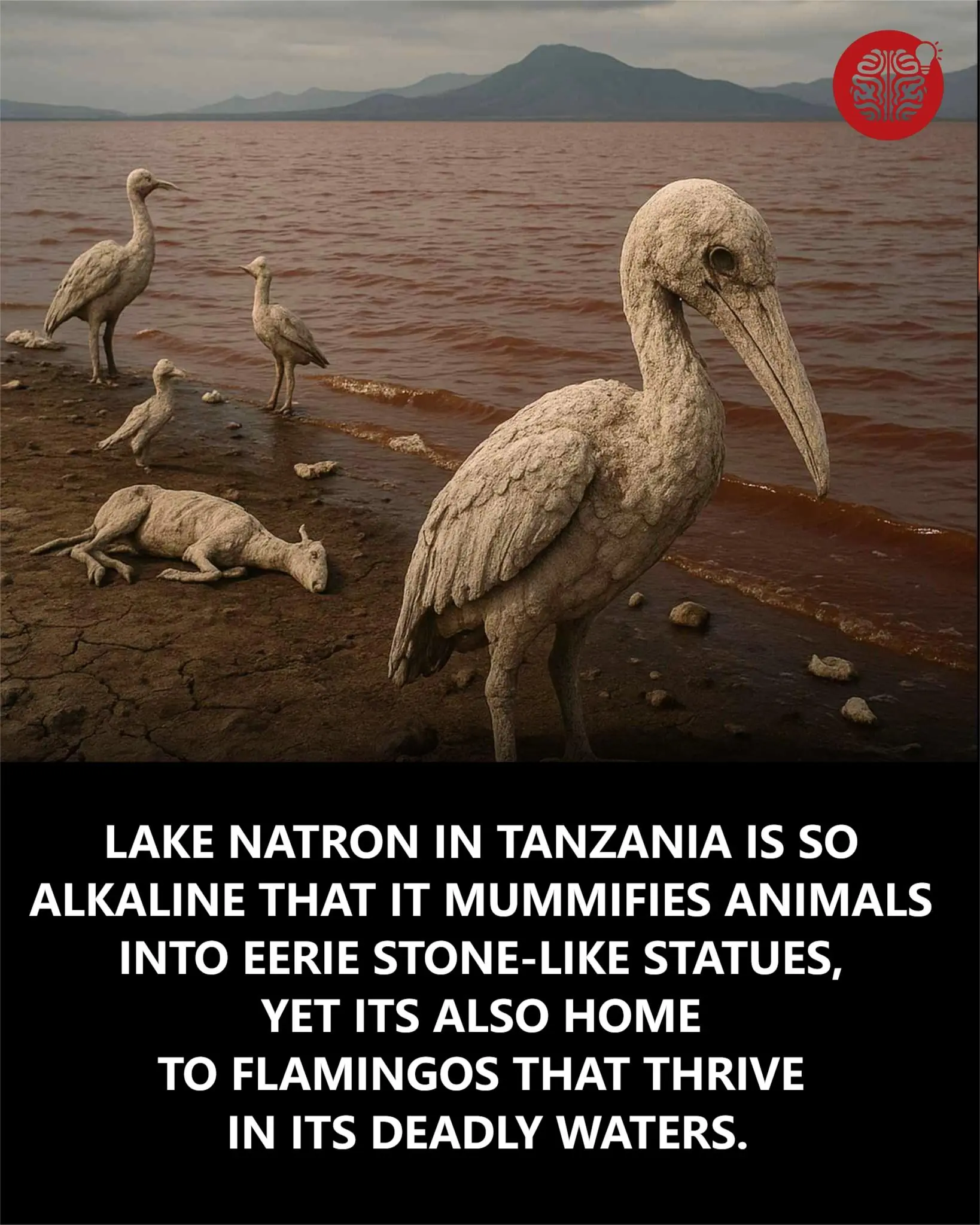 The Deadly Beauty of Lake Natron: Where Nature Turns to Stone—And Flamingos Call It Home