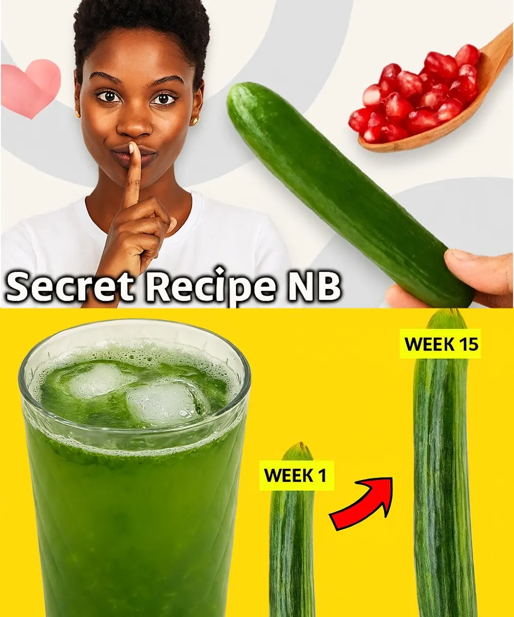 Sip Strength Before Sleep: The Cucumber & Pomegranate Elixir for Unstoppable Vitality at Any Age