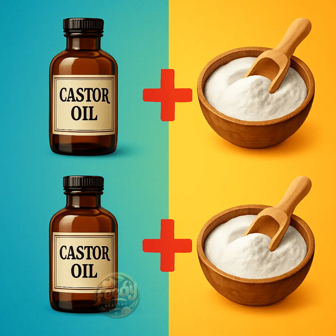 Old Doctors Swear By This: Castor Oil & Baking Soda Treat 19 Health Issues – Results in Just 48 Hours!