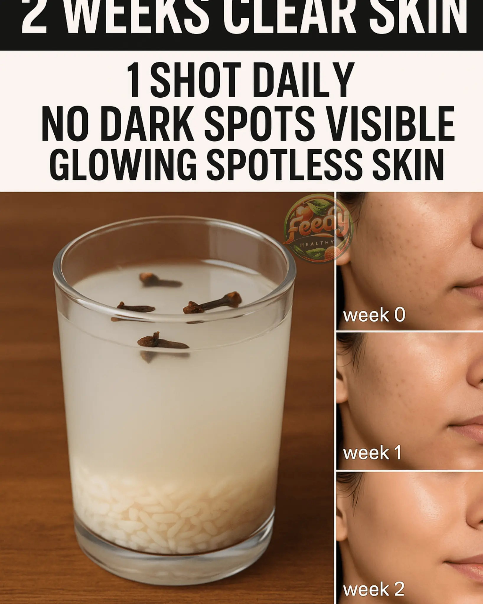 Ginger Clove Shot For Glowing Skin