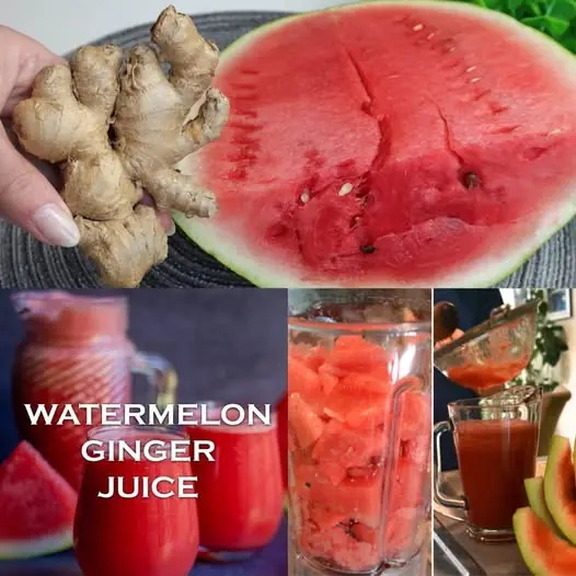 Refresh and Revitalize with Watermelon Juice and Ginger ππ«