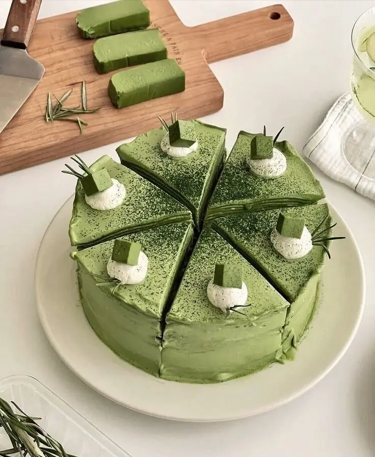 🍵 Matcha Green Tea Layer Cake