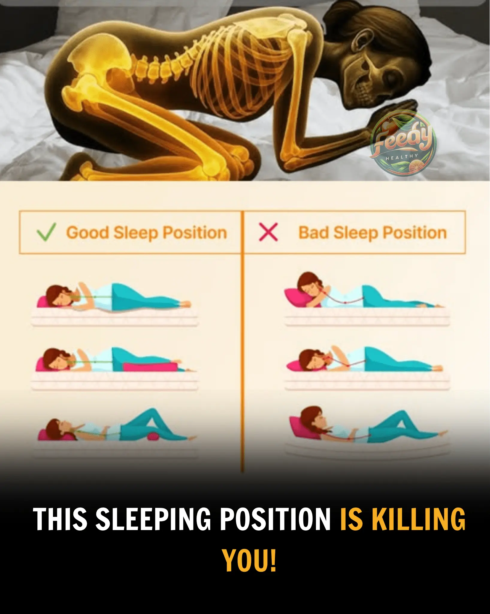 The Most Dangerous Sleeping Position – What You Didn’t Know Could Be Harming Your Health