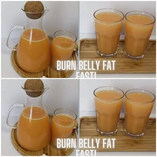 Ultimate Belly Fat Burner: Refreshing Weight Loss Drink with Pineapple, Grapefruit, Lemon & Ginger