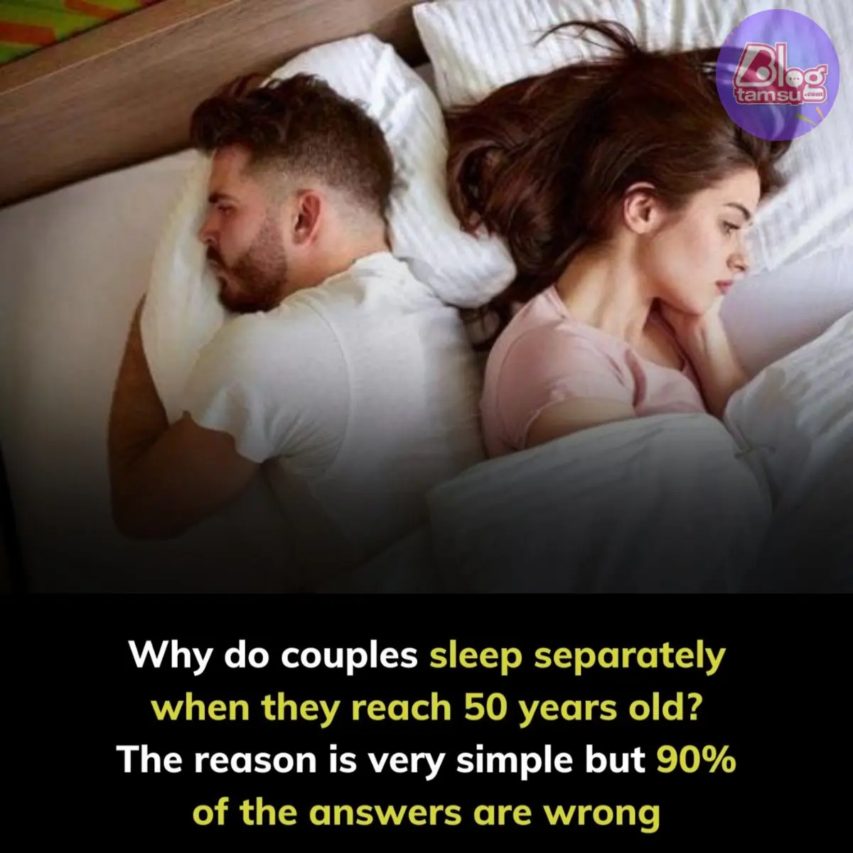Why Do Couples Sleep Separately After 50? The Real Reason Might Surprise You