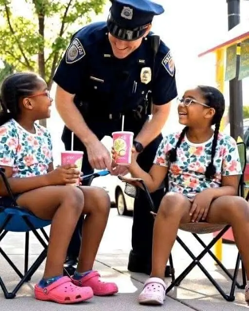 Neighbor calls the cops on two little girls selling lemonade β but she picked the wrong officer