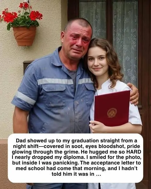 Dad Showed Up To My Graduation Straight From A Night Shift