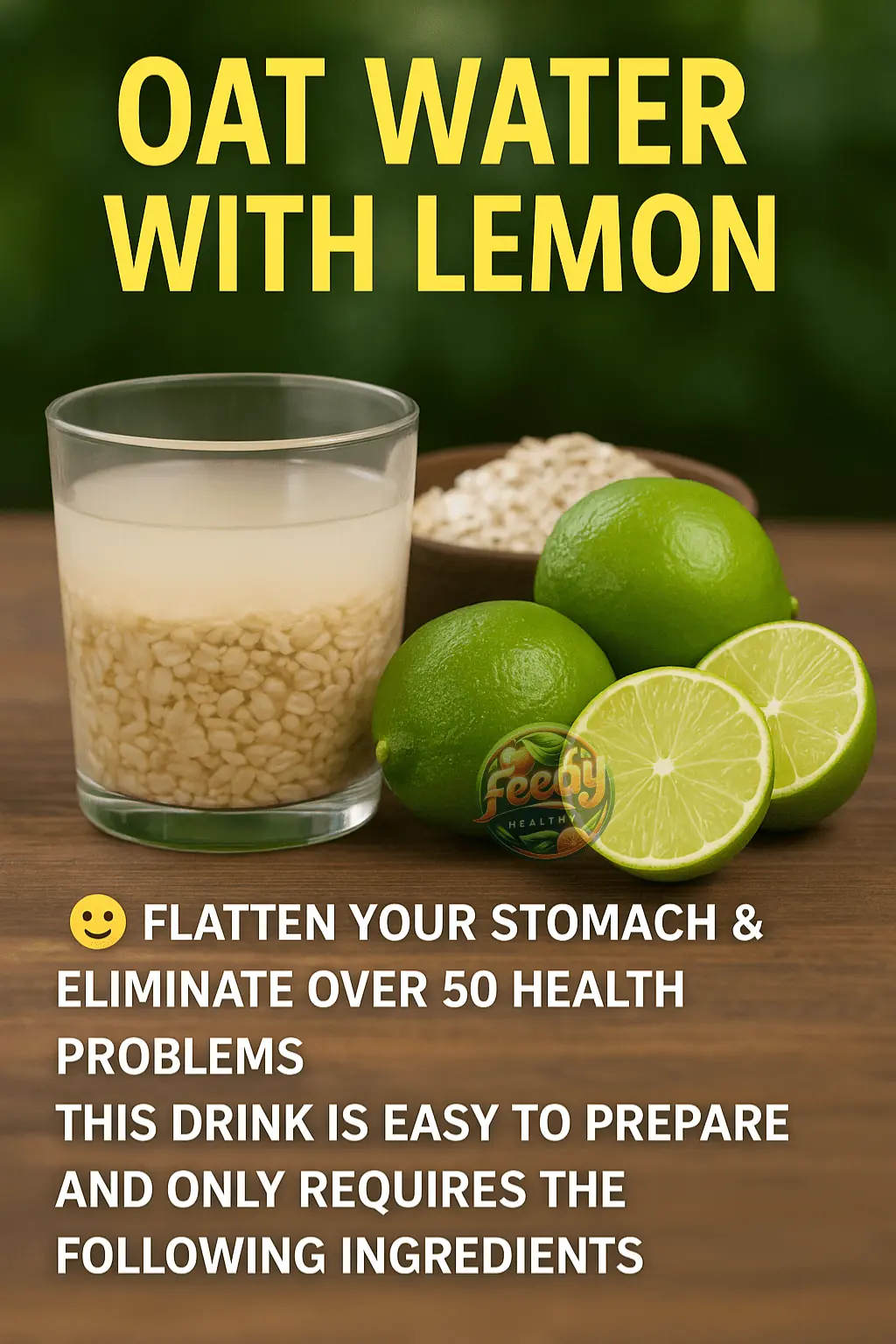 Oat Water with Lemon: Natural Elixir for Health and Weight Loss
