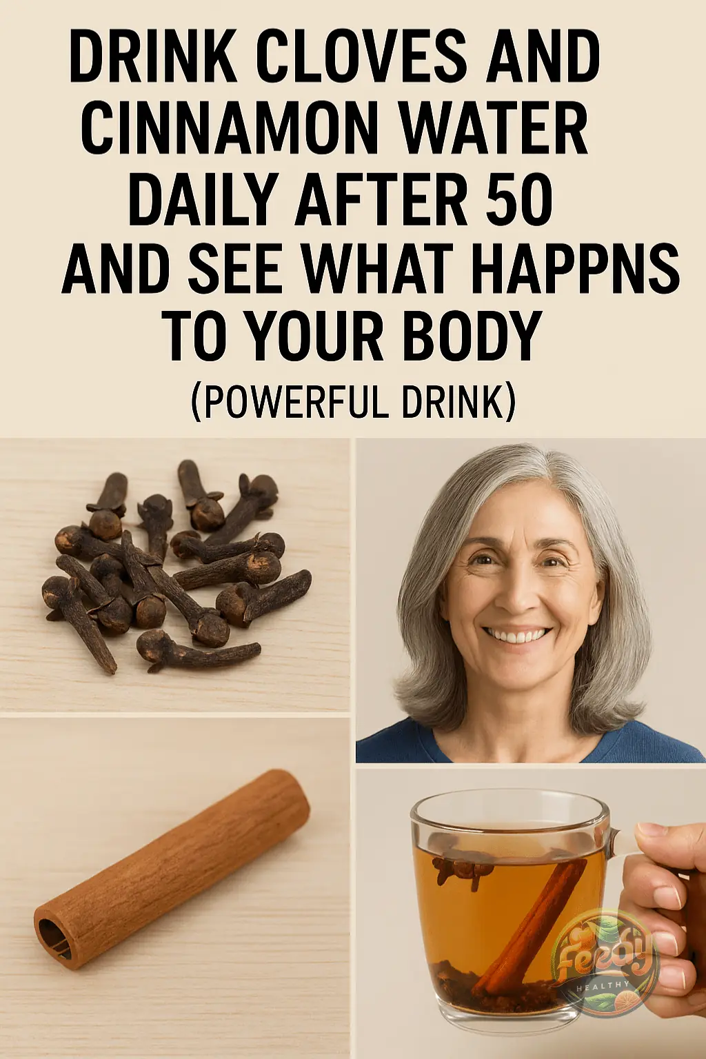 The Magic of Cloves and Cinnamon Water: A Daily Health Ritual for the Young at Heart