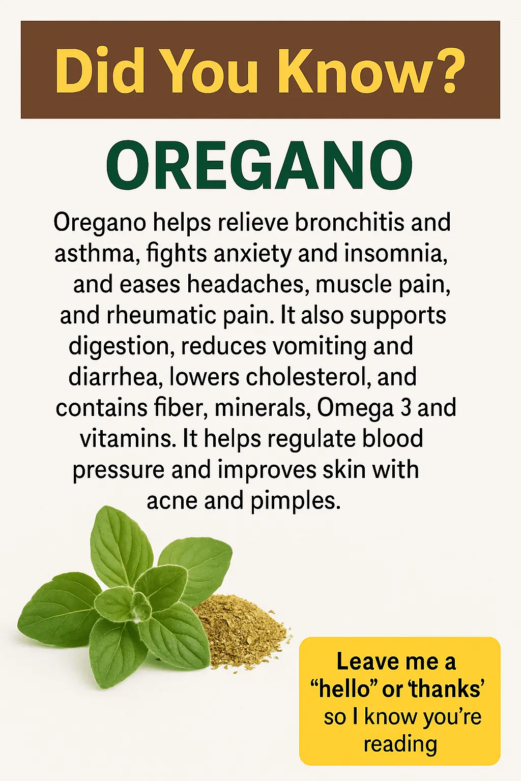 Health Benefits of Oregano and How to Use It