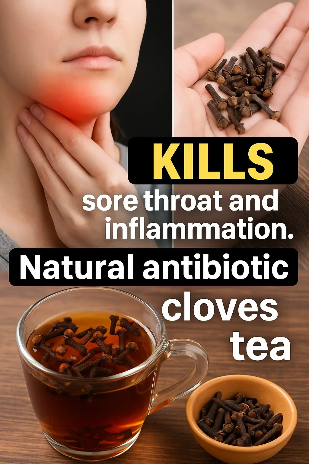 Relieve Sore Throat and Inflammation Naturally with Cloves