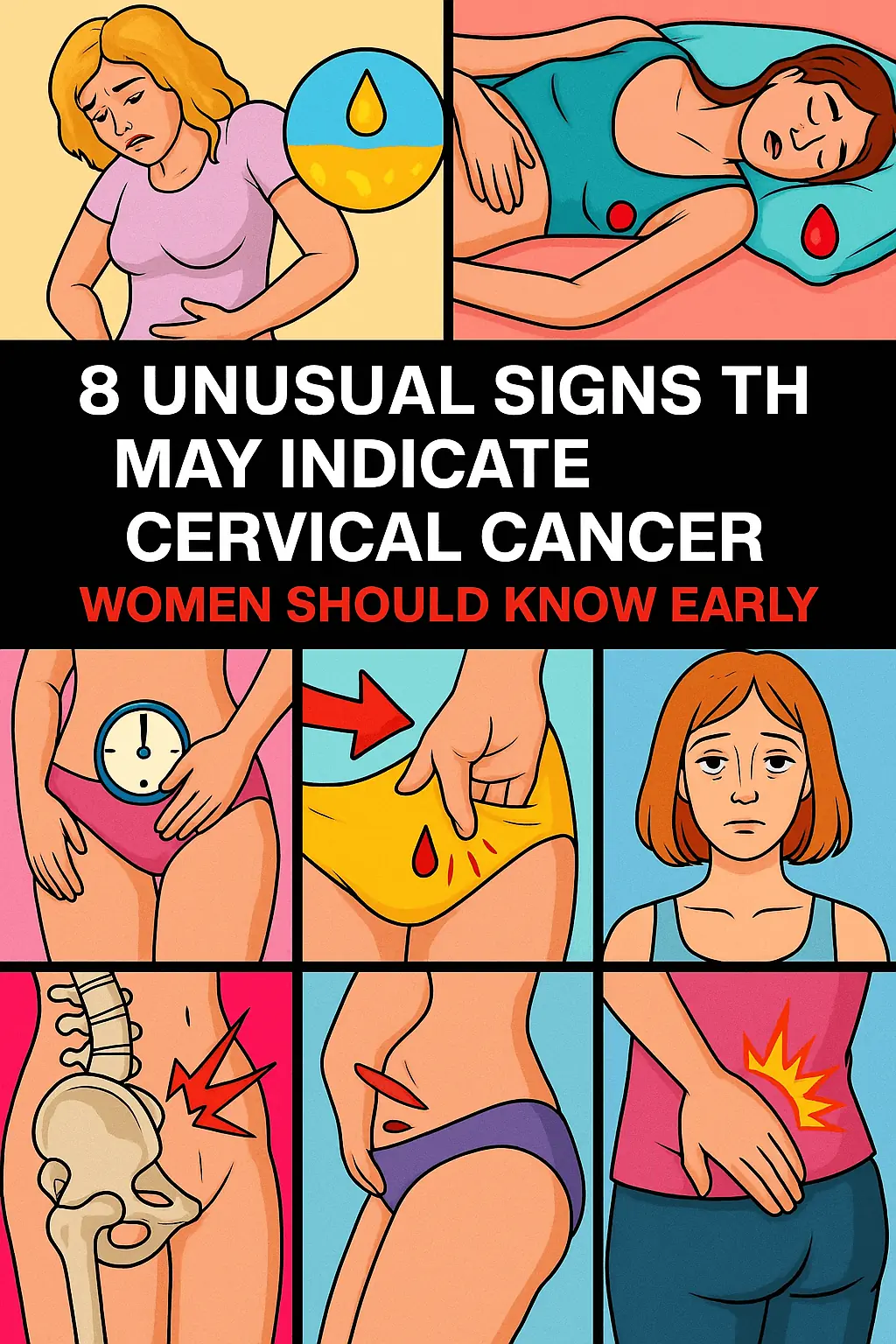 8 Unusual Signs That May Indicate Cervical Cancer – Women Should Know Early