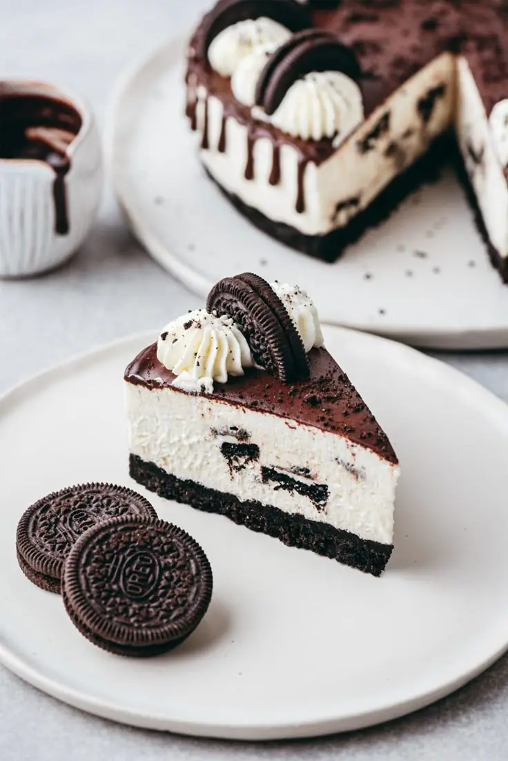 No-Bake Oreo Cheesecake 🍰