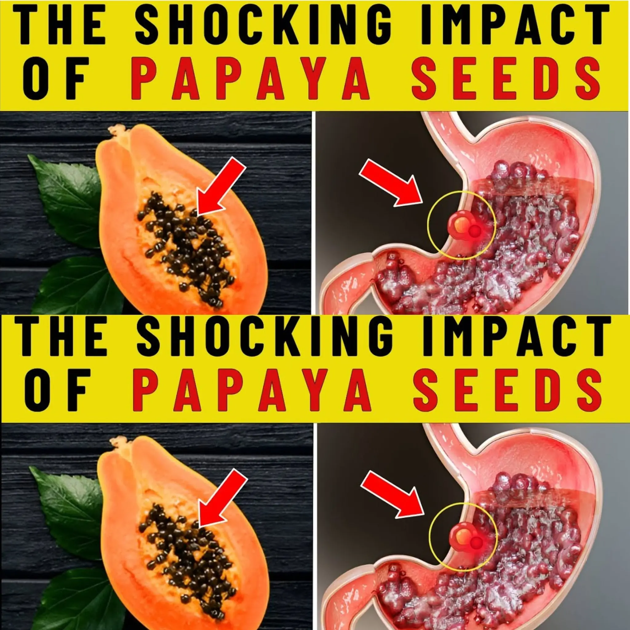 SENIORS, Eat Papaya Seeds Like THIS and Watch 12 Health Problems Disappear! 🌱