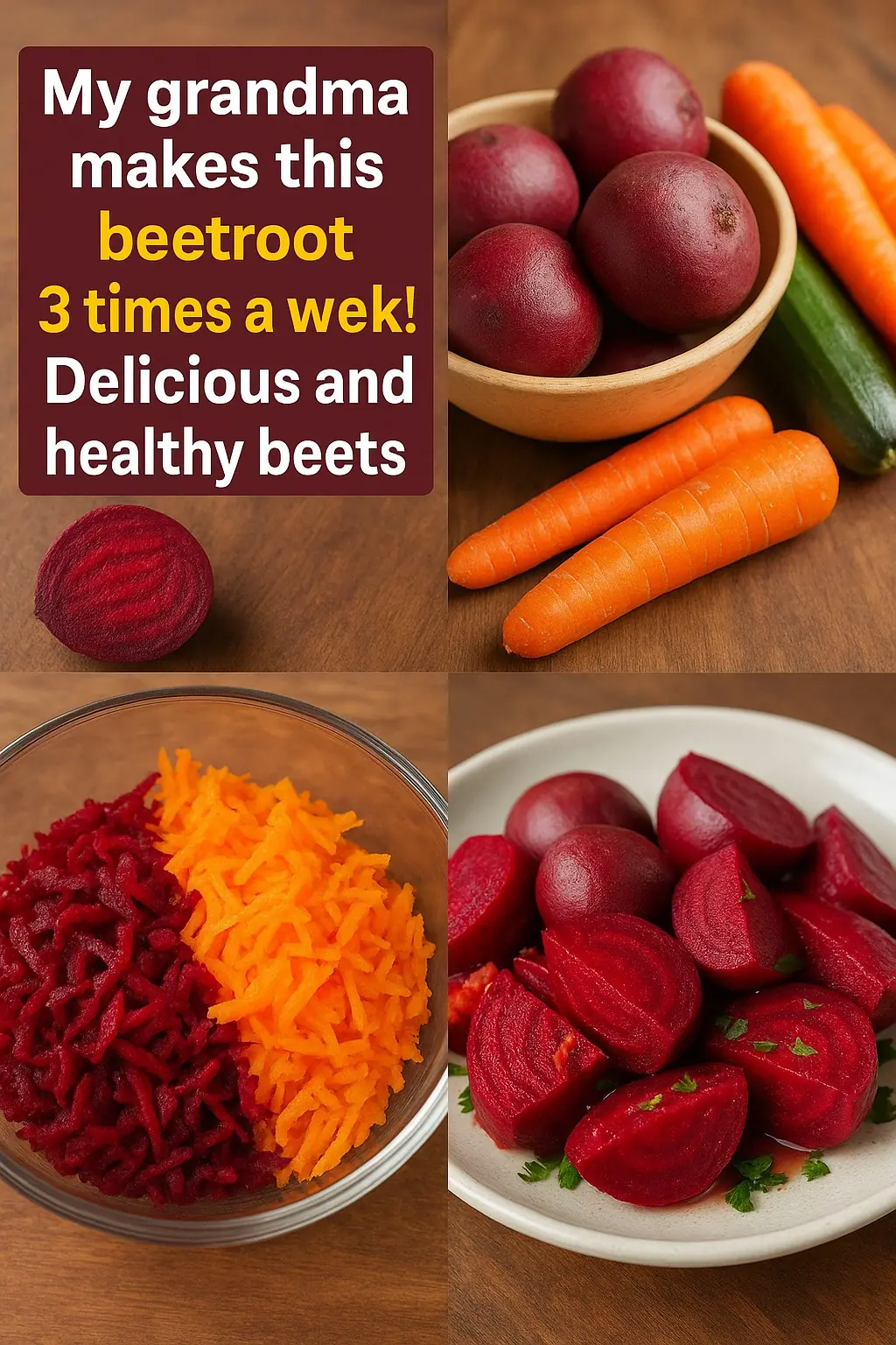 Grandma’s Beetroot and Carrot Salad: A Nourishing Recipe