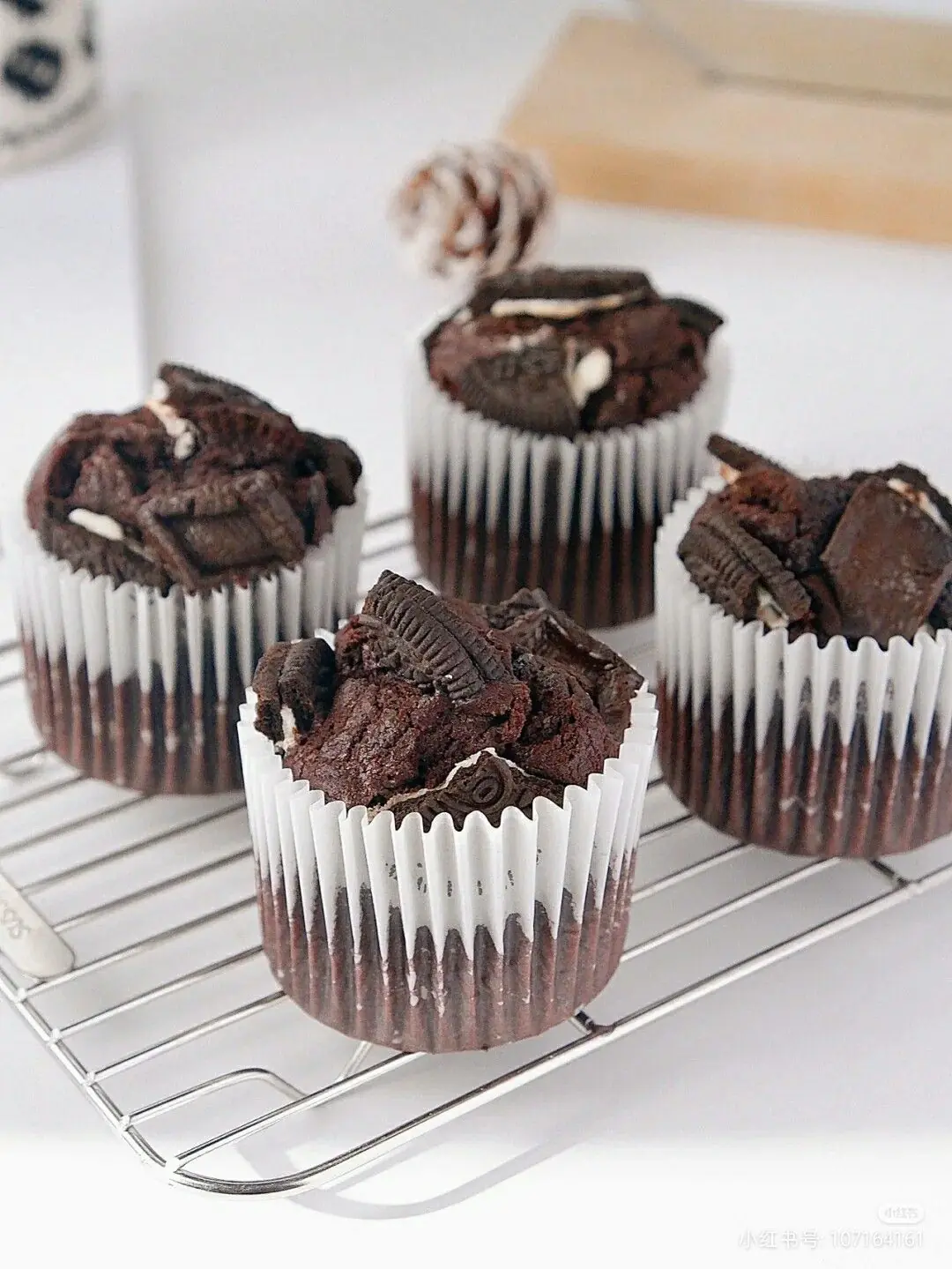 🧁 Oreo Chocolate Muffins Recipe