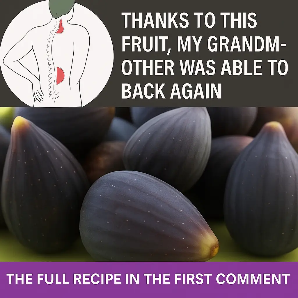 Natural Remedy to Relieve Back Pain with Figs