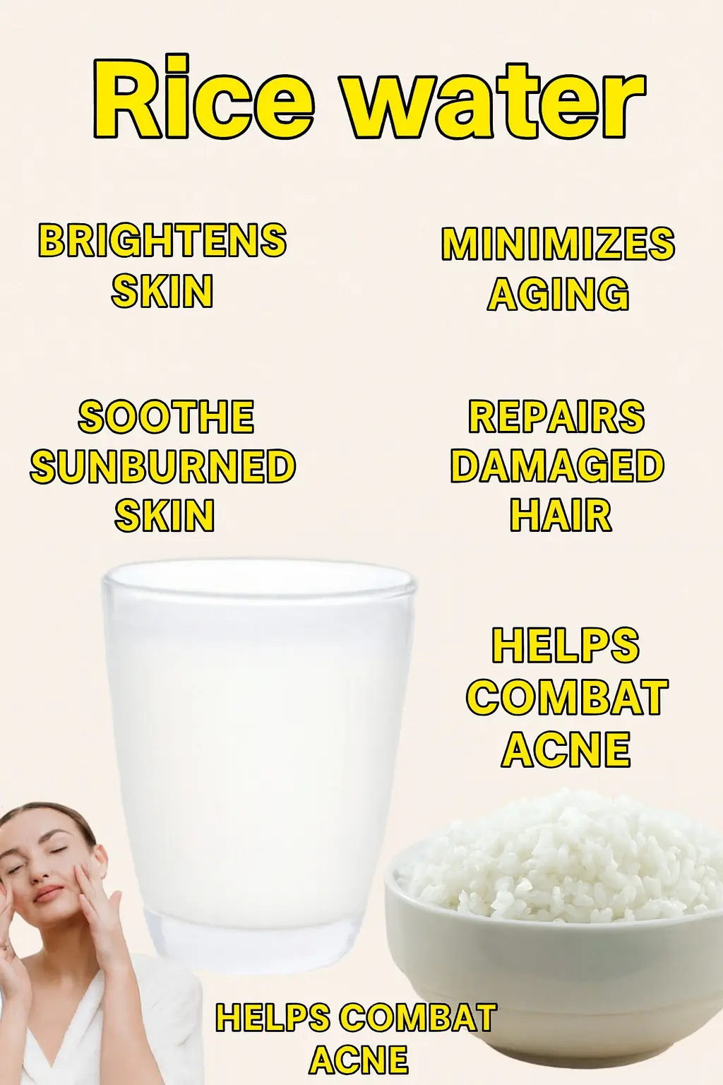 Homemade Rice Water: the natural toner your skin (and hair) will love 💧
