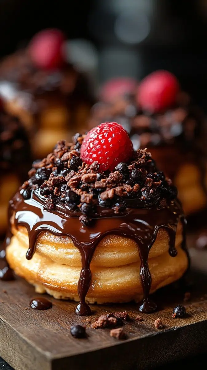 🍫 Mini Chocolate Raspberry Cakes Recipe