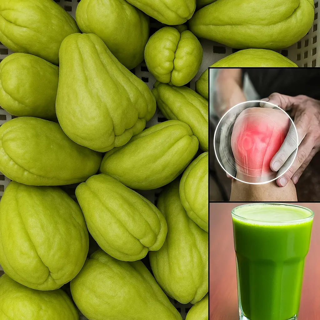 Discover the Chayote Miracle: Your All-Natural Solution for Joint Pain, Swelling, Blood Pressure, and Cholesterol!