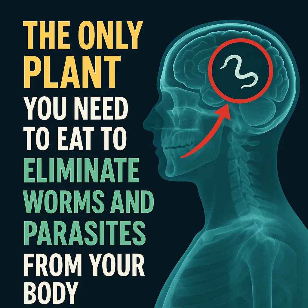 Just 2 tablespoons… Eliminate all worms and parasites from your body.