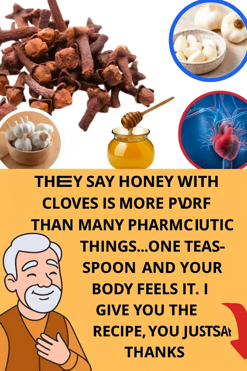 Natural Remedy with Honey and Cloves: A Powerful Boost for Your Health