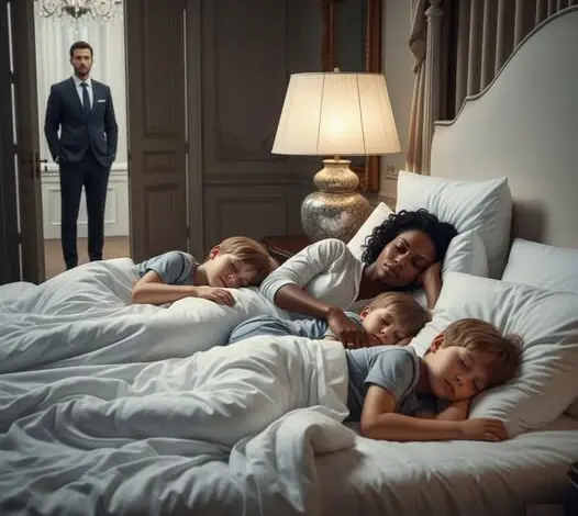 No Maid Survived a Day With the Billionaires Triplets, Until the Black Woman Arrived and Did What No One Could