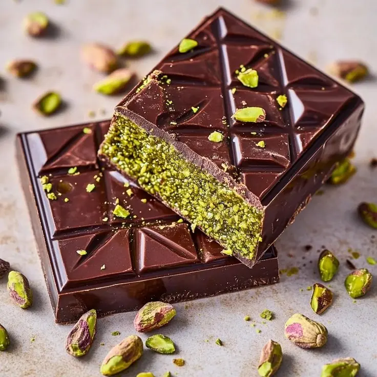 🍫 Dubai Chocolate (Pistachio Chocolate Bars)