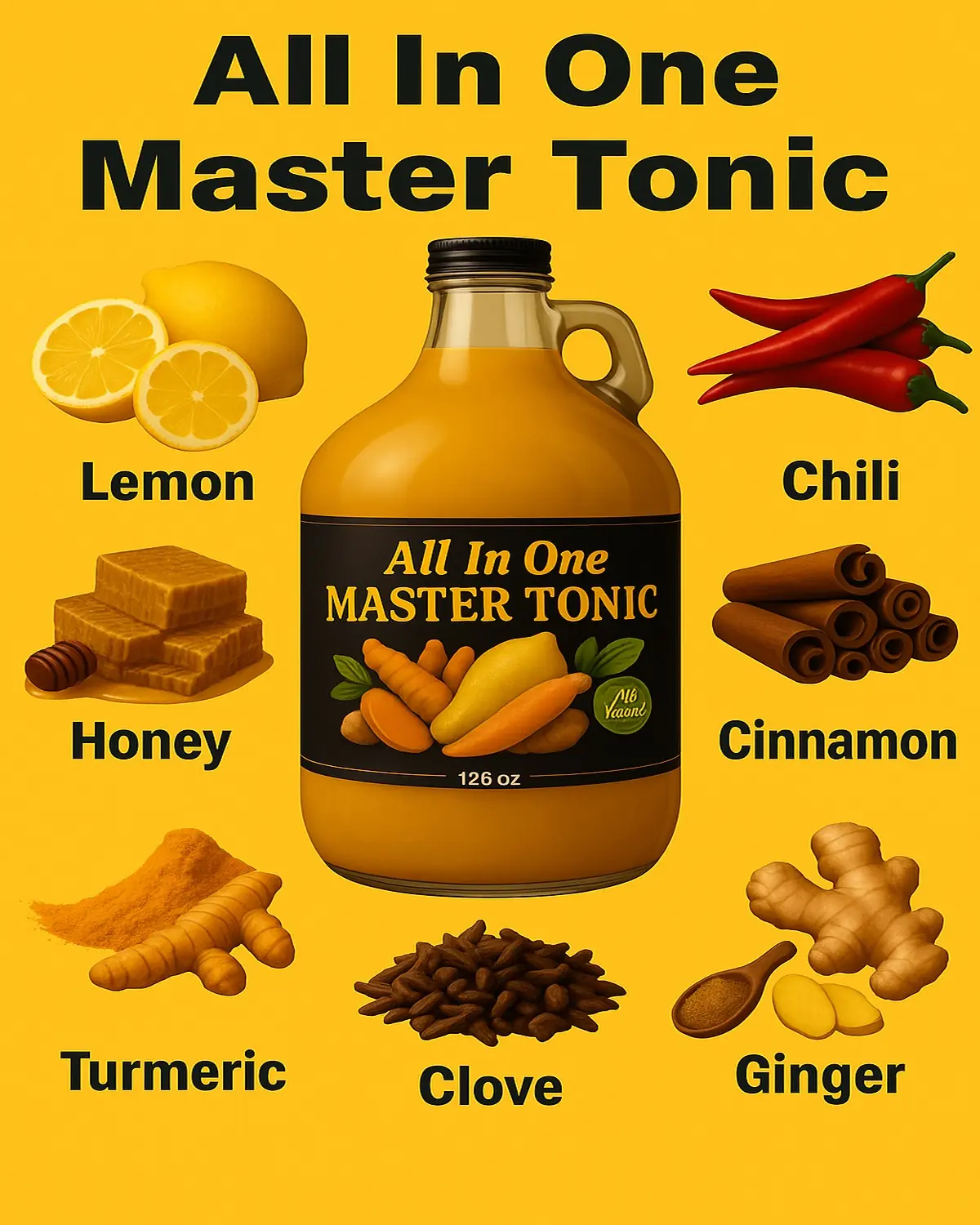 All-in-One Master Tonic with 7 Powerful Ingredients
