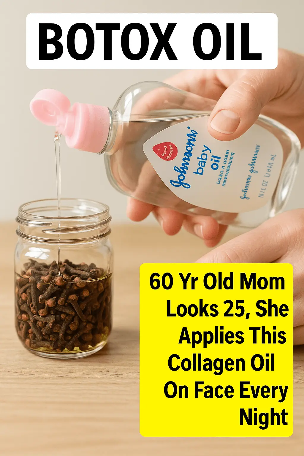 Clove Baby Oil – Natural Botox Oil For Wrinkle-Free Skin