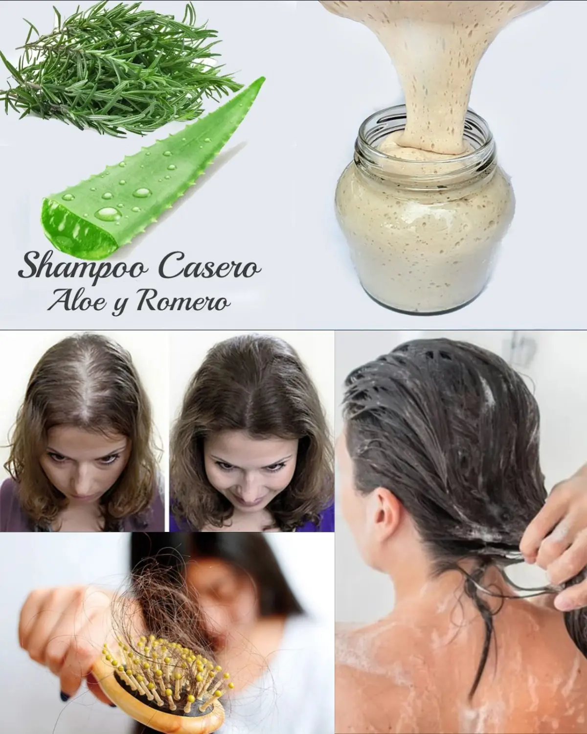 Homemade Aloe Vera and Rosemary Shampoo: A Natural Solution for Hair Growth, Hydration, and Strength